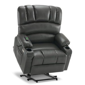 MCombo Large Power Lift Recliner with Massage & Heat