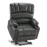 MCombo Large Power Lift Recliner with Massage & Heat