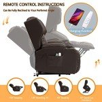 Big Lift Recliner Chair with Massage & Heat