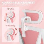 Comfortable Ergonomic Office Chair with Footrest