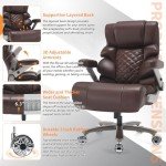 VUZI Big & Tall Executive Office Chair with Lumbar Support