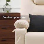 MCombo Large Dual Motor Power Lift Recliner Sofa