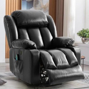 RESTREAL Electric Lift Recliner Chair with Massage
