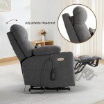 Power Lift Recliner Chair with Massage & Heat