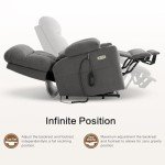 Power Lift Recliner Chair with Massage & Heat