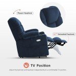 MCombo Dual Motor Lift Recliner Chair with Massage