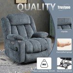 Trustyue Power Lift Recliner Chair with Massage & Heat