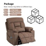 4-Motor Power Lift Recliner Chair with Massage