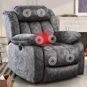 Power Lift Recliner Chair with Heat & Massage