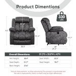 Power Lift Recliner Chair with Heat & Massage