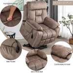 Power Lift Recliner Chair with Massage & Heat