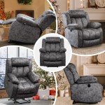 Power Lift Recliner Chair with Heat & Massage