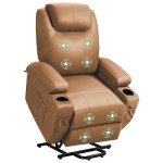 VICTONE Power Lift Recliner Chair with Massage