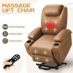 VICTONE Power Lift Recliner Chair with Massage