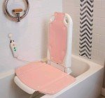 Helsevesen Electric Reclining Lift Chair with Pink Cover