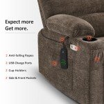 MCombo Power Lift Recliner Chair with Massage & Heat