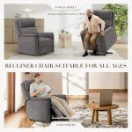 Electric Lift Recliner Chair with Remote Control