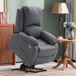 MCombo Powered Lift Recliner Chair with Massage