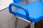 Comfortable Shower Chair with Armrests, 600lb Capacity