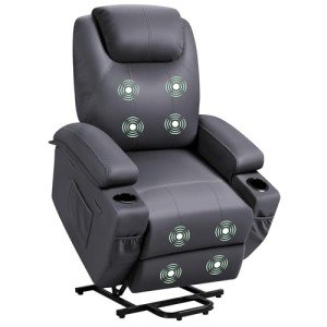 Power Lift Recliner with Massage and Footrest