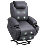 Power Lift Recliner with Massage and Footrest