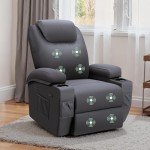 Power Lift Recliner with Massage and Footrest