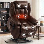 Power Lift Recliner Chair with Massage & Heat