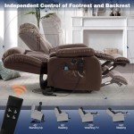 Power Lift Recliner Chair with Massage & Heat