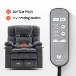 MCombo Dual Motor Lift Recliner Chair with Massage