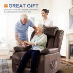 Power Lift Recliner Chair with Massage & Heat