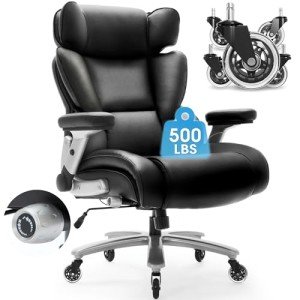 Big and Tall Ergonomic Office Chair with Lumbar Support