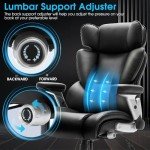 Big and Tall Ergonomic Office Chair with Lumbar Support