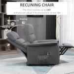 HOMCOM Power Lift Recliner Chair for Seniors