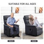 HOMCOM Power Lift Recliner Chair for Seniors