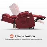 MCombo Petite Power Lift Recliner with Massage