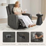 Electric Lift Recliner Chair with Massage & Heat