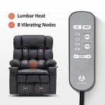 MCombo Dual Motor Lift Recliner with Massage & Heat