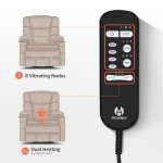 MCombo Dual Motor Power Lift Chair with Massage