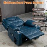 FUNECORP Large Power Lift Recliner Chair with Massage