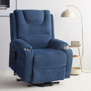 Irene House Large Electric Lift Recliner with Massage
