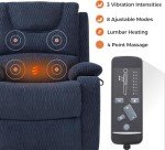 Irene House Large Electric Lift Recliner with Massage