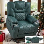 Comfort Lift Recliner for Seniors with Massage & Heat