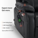 MCombo Petite Power Lift Recliner Chair with Massage
