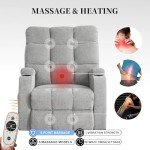 Power Lift Recliner Chair with Massage & Heat