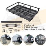 Heavy-Duty Wheelchair and Scooter Hitch Carrier
