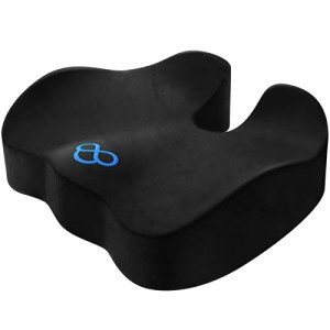 BlissTrends Thick Memory Foam Seat Cushion