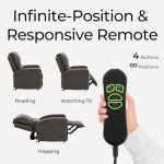 Electric Lift Recliner Chair with Massage & Heat