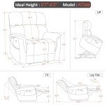 MCombo Dual Motor Power Lift Recliner Chair