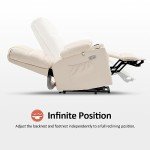 MCombo Dual Motor Power Lift Recliner with Massage