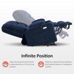 MCombo Dual Motor Lift Recliner with Massage & Heat